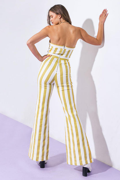 Graceful Appearance Twill Jumpsuit