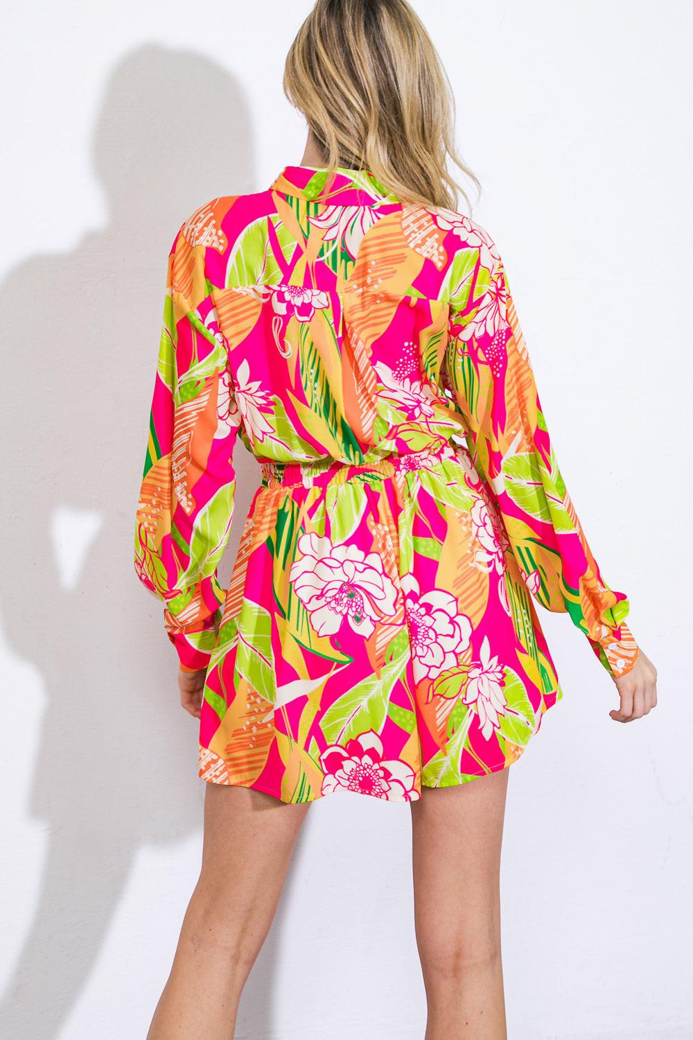 Keeping You Company Woven Romper