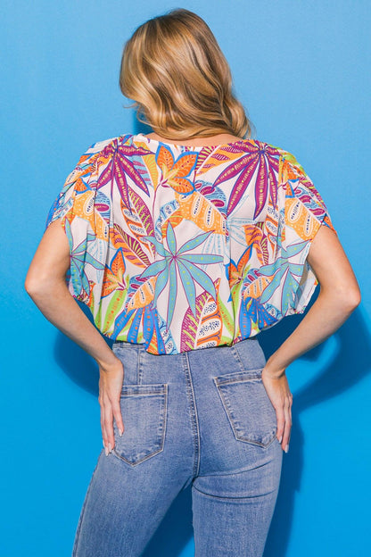 Take Notes Woven Bodysuit
