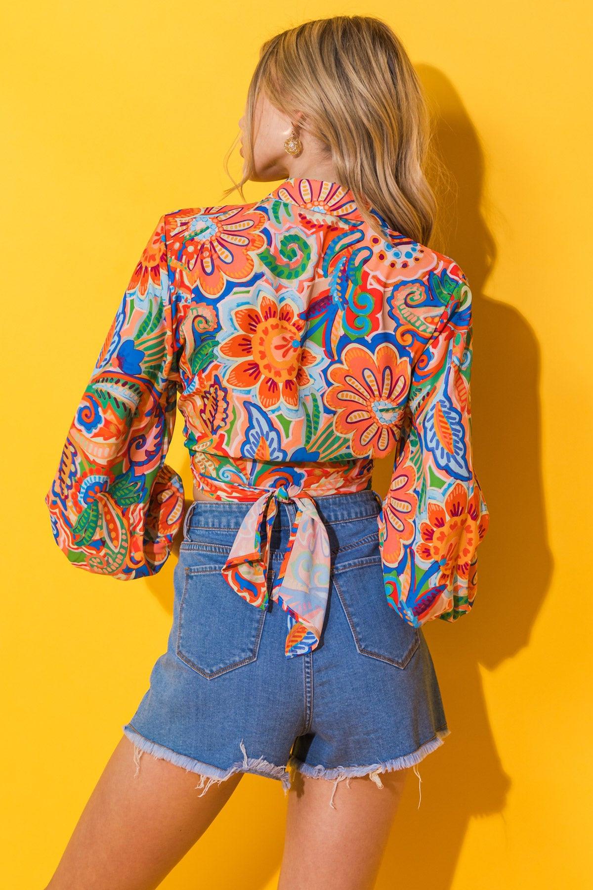 My Happy Place Woven Top