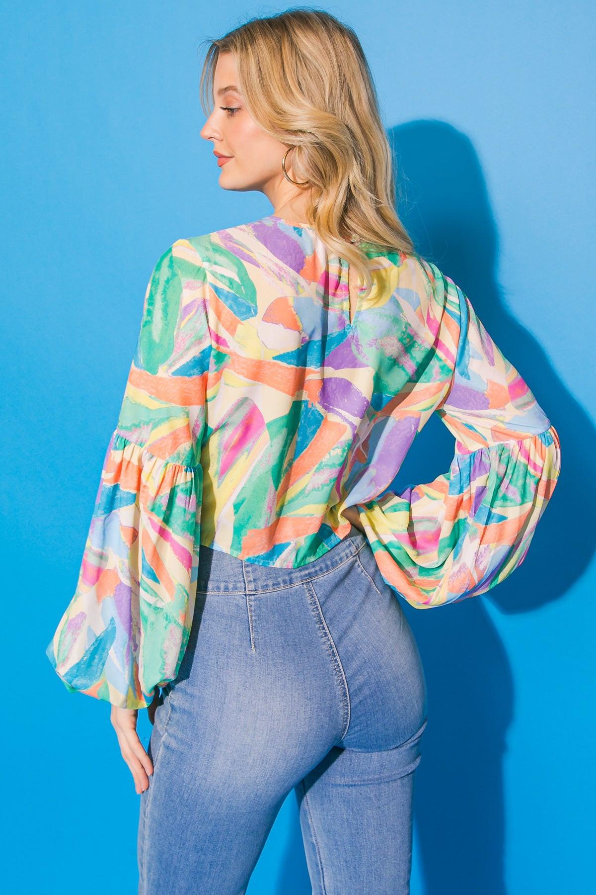 Sight Set on Tonight Woven Top