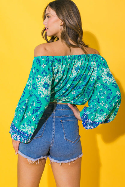 Send My Love Woven Top