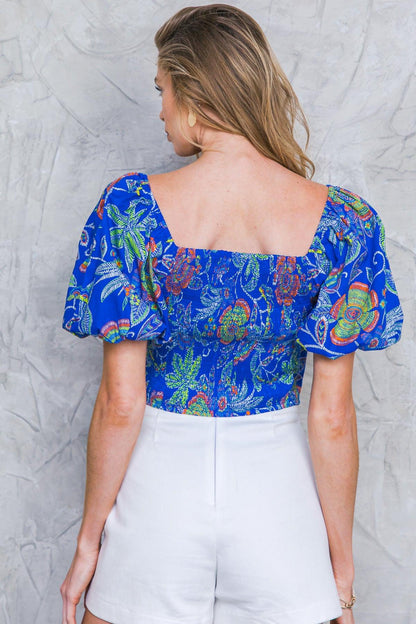 No Matter Where I Go Woven Top