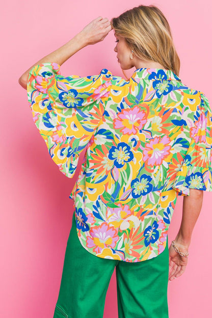Ready to Get Away Woven Top