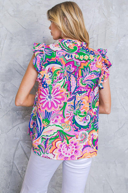Daytime Dreams Woven Top