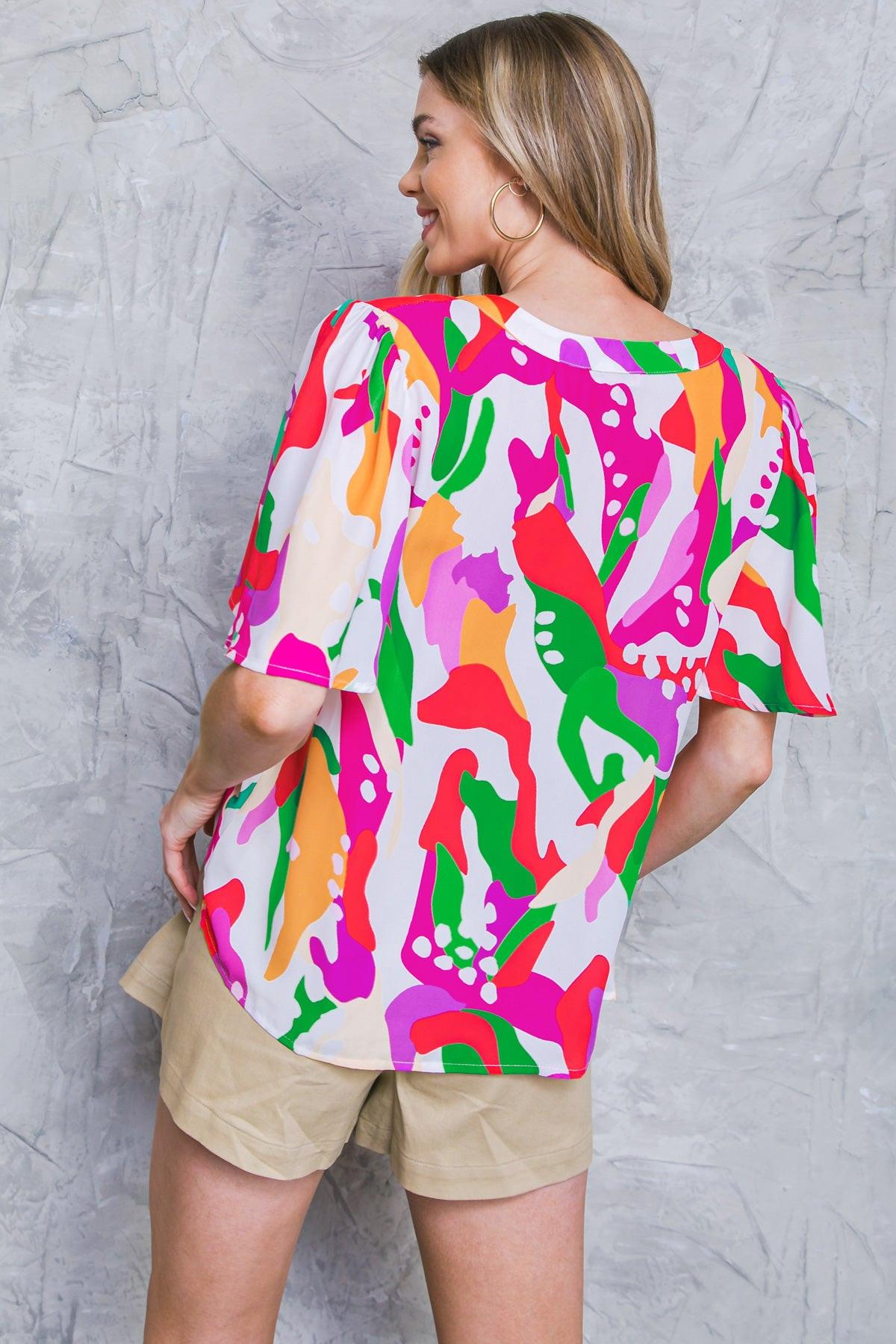 Stylish Summer Woven Top