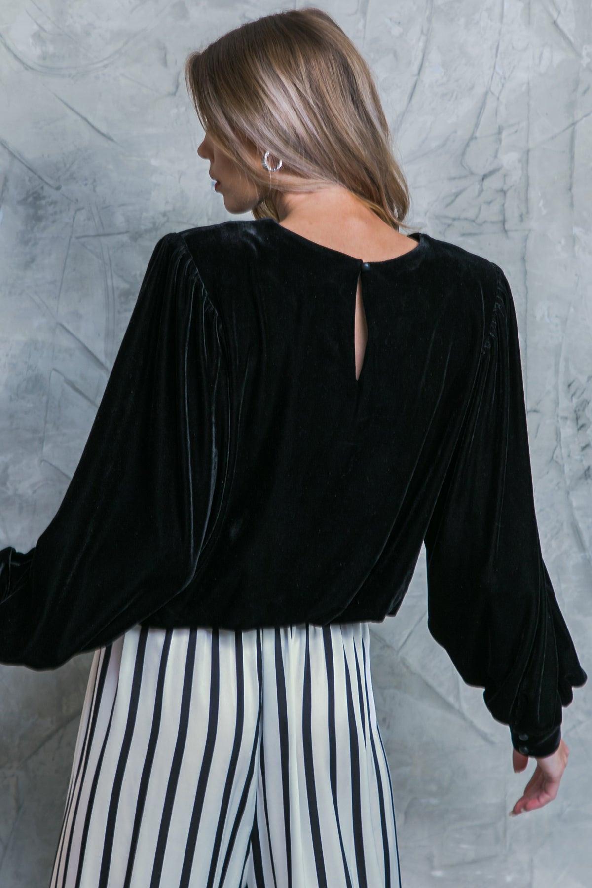 It's Your Time Velvet Top