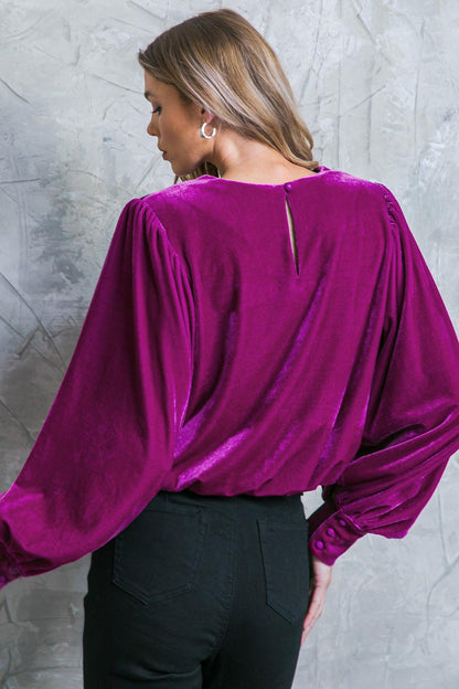 It's Your Time Velvet Top