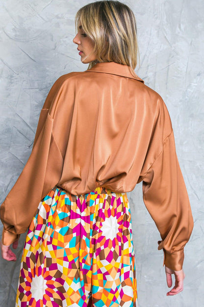 Graceful Movements Woven Top