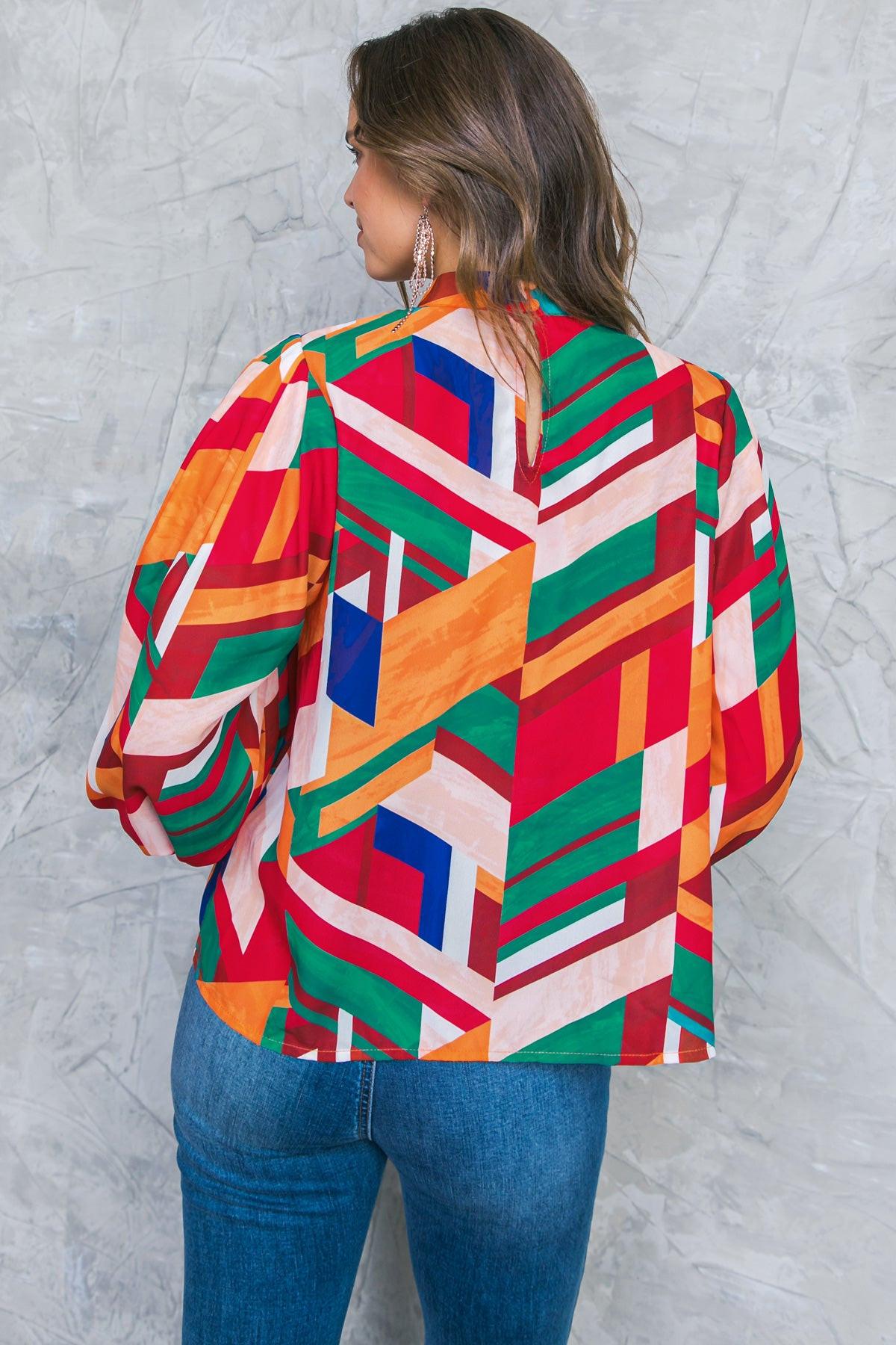 Light up My Life Woven Top