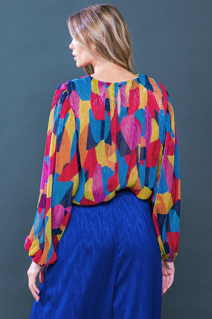 Feeling Delightful Woven Top