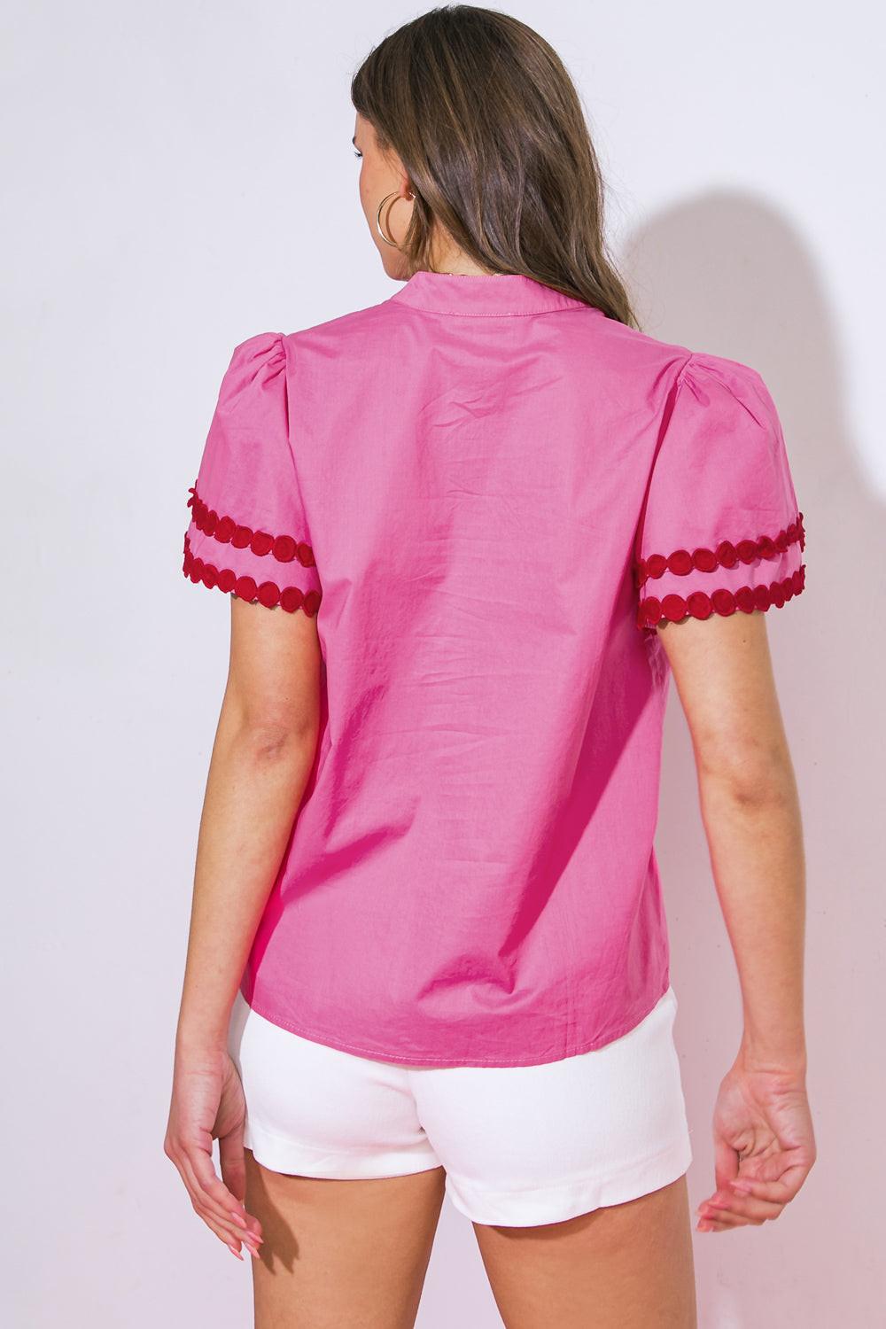 Learn as You Go Woven Top