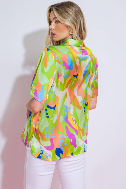 Up for Anything Woven Top