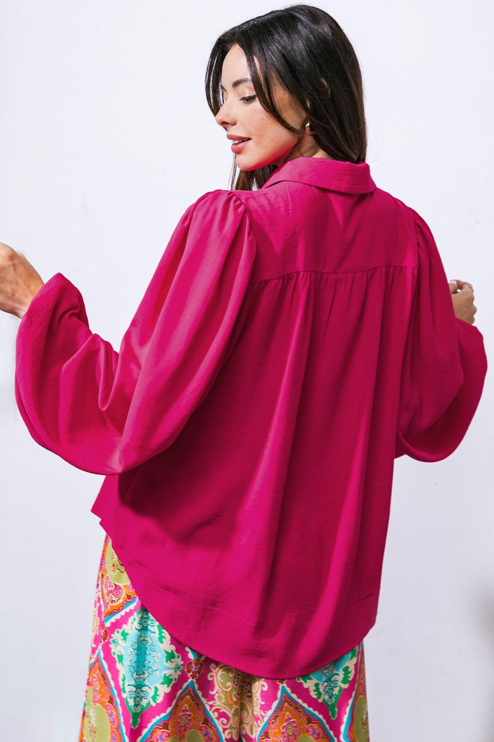 Comfortable Charm Woven Top
