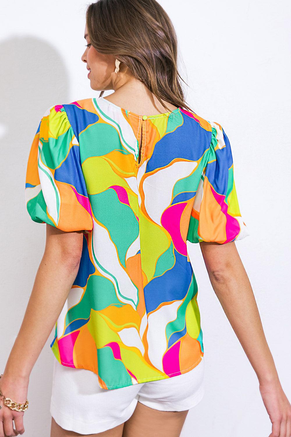 Coastal Vibes Woven Top
