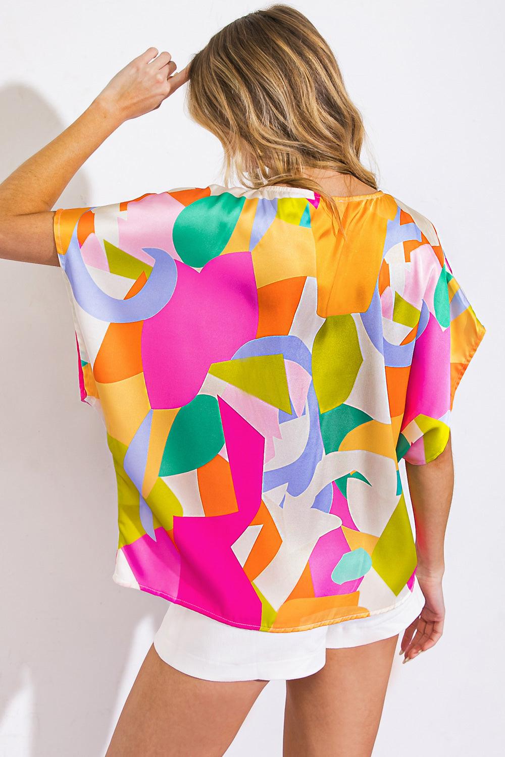 Breathe Freely Woven Top