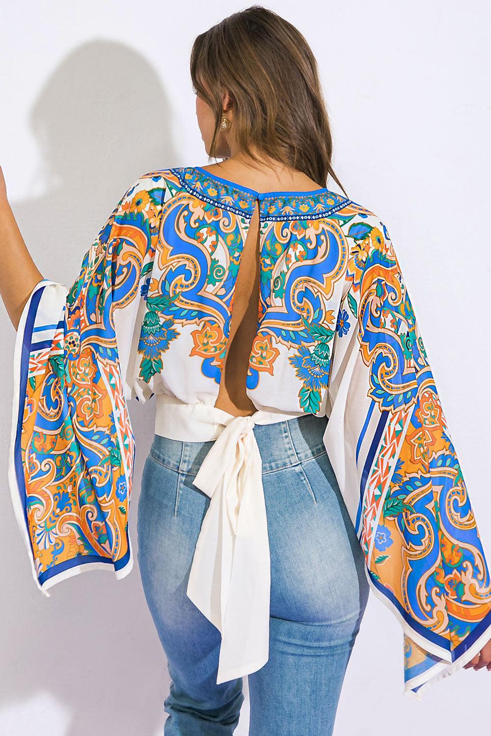 Right This Way Woven Top