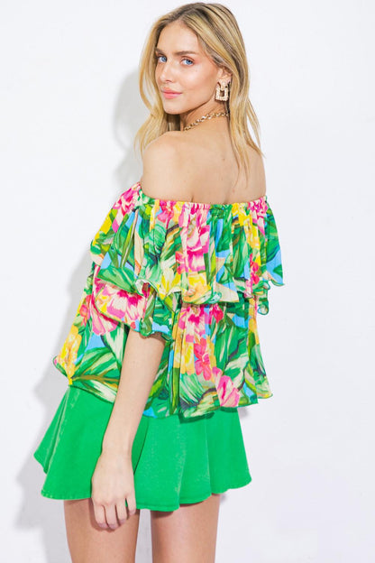 I'll Be Loving You Woven Top