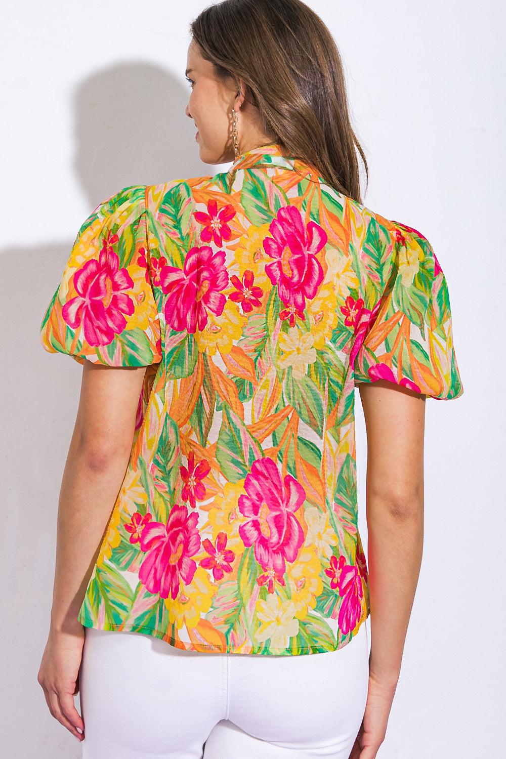 Day Downtown Woven Top