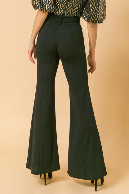 Countdown the Hours Woven Flared Pants