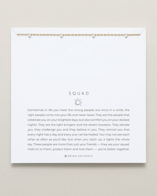Squad Crystal Bracelet