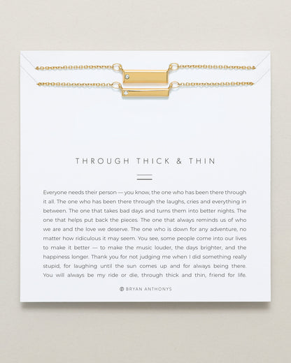 Through Thick & Thin Bracelet Set