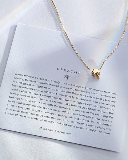 Breathe Icon Necklace