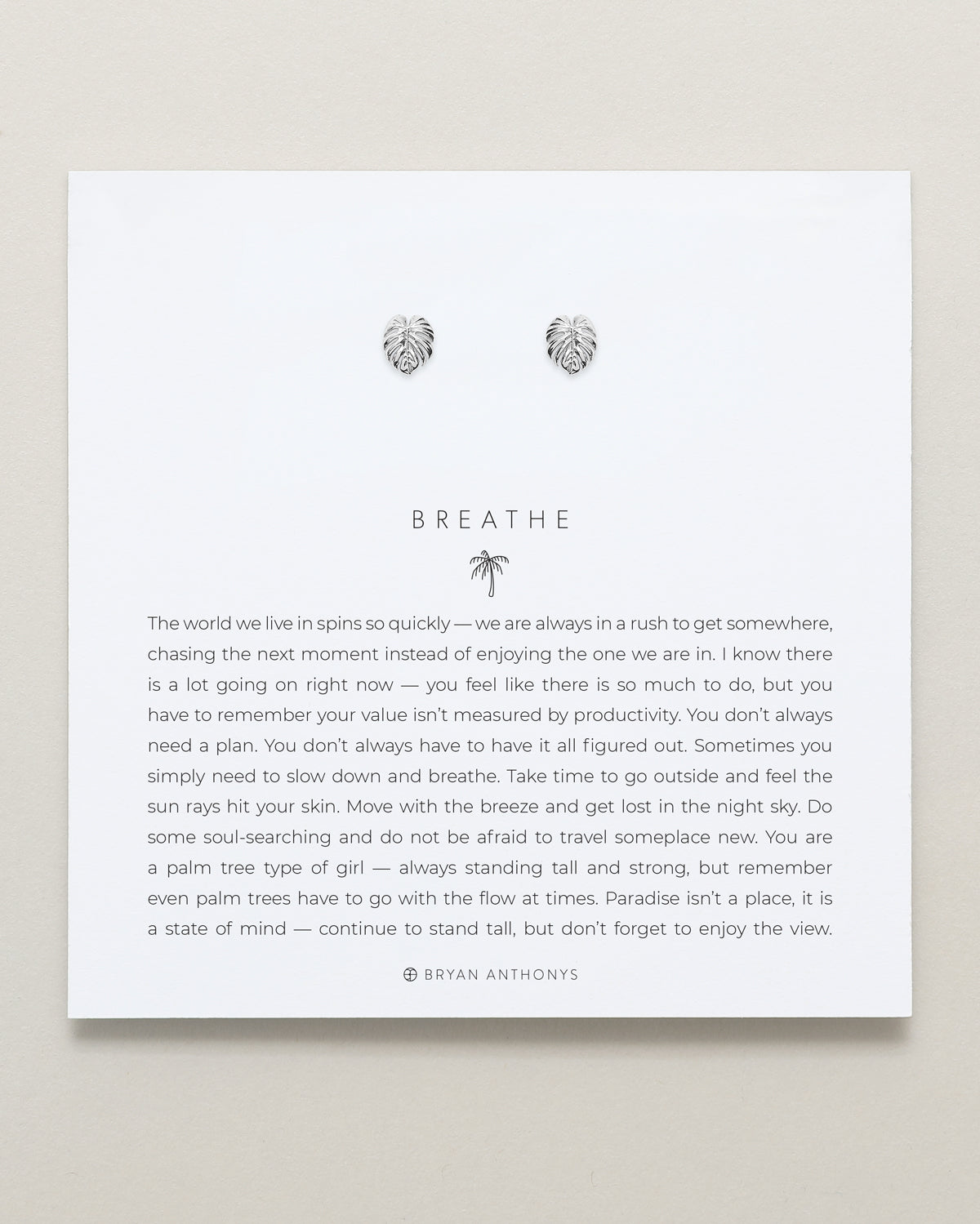 Breathe Stud Earrings