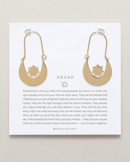 Squad Hoop Earrings
