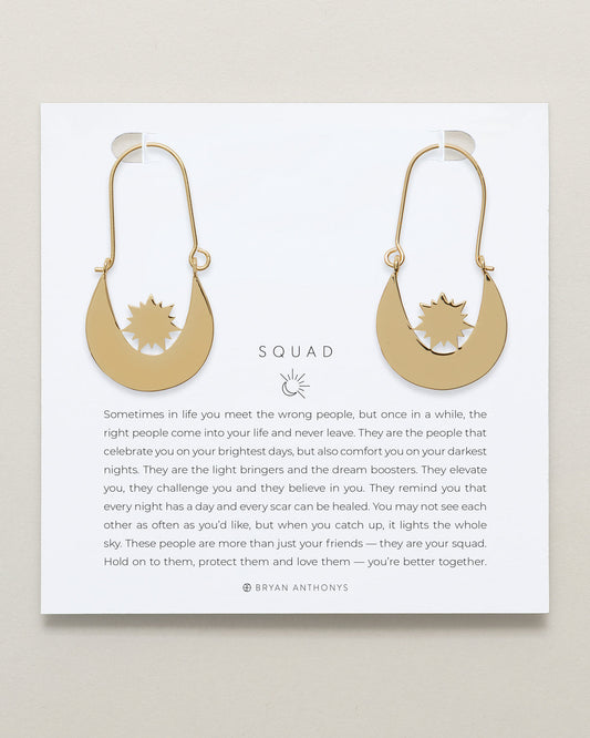 Squad Hoop Earrings