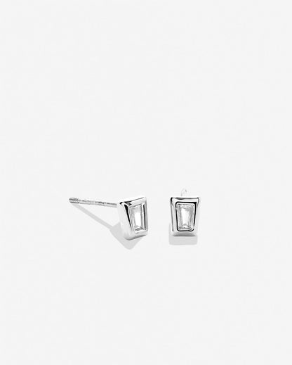 Beautifully Broken Baguette Stud Earrings
