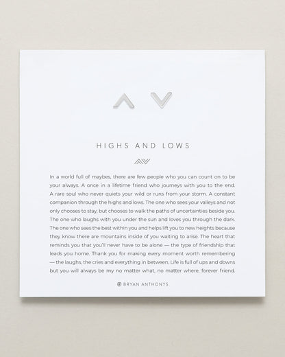 Highs & Lows Bundle: Necklace + Earring Set