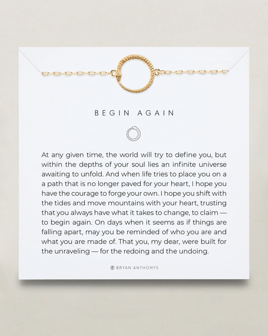 Begin Again Icon Necklace