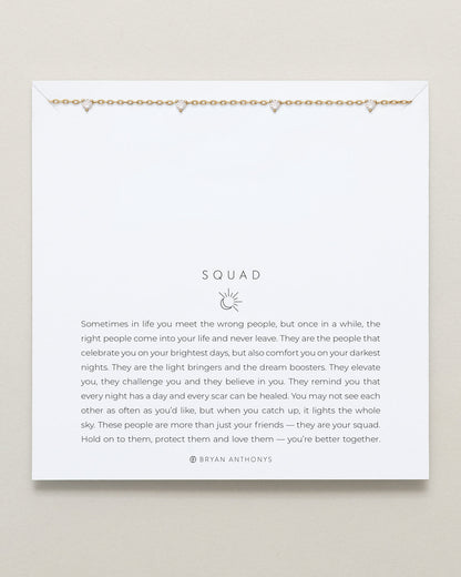 Squad Crystal Necklace