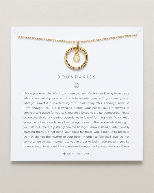 Boundaries Necklace