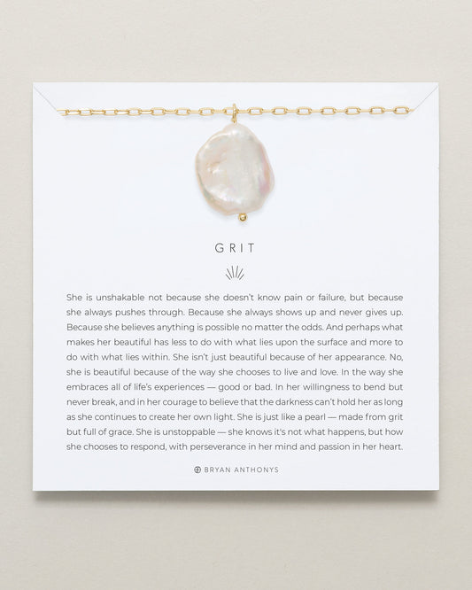 Grit Pendant Necklace