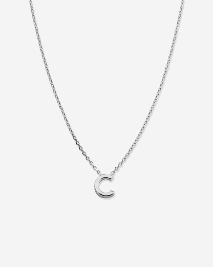 Just For You Initial Necklace — C