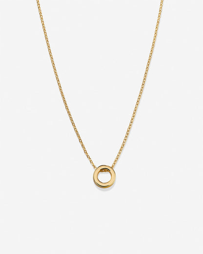 Just For You Initial Necklace — O
