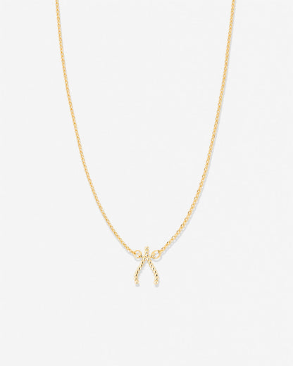 Just For Luck Wishbone Necklace