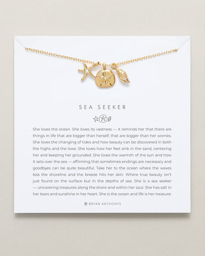 Sea Seeker Bundle: Necklace + Bracelet Set