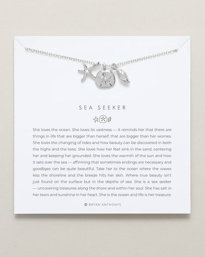 Sea Seeker Bundle: Necklace + Bracelet Set