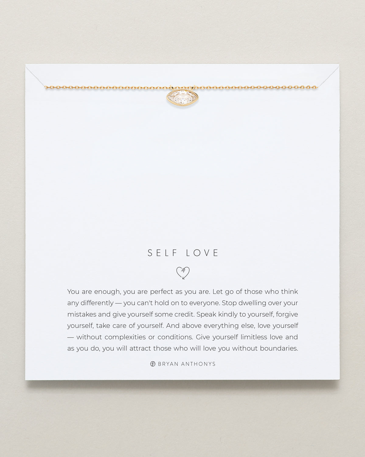 Self Love Marquise Necklace