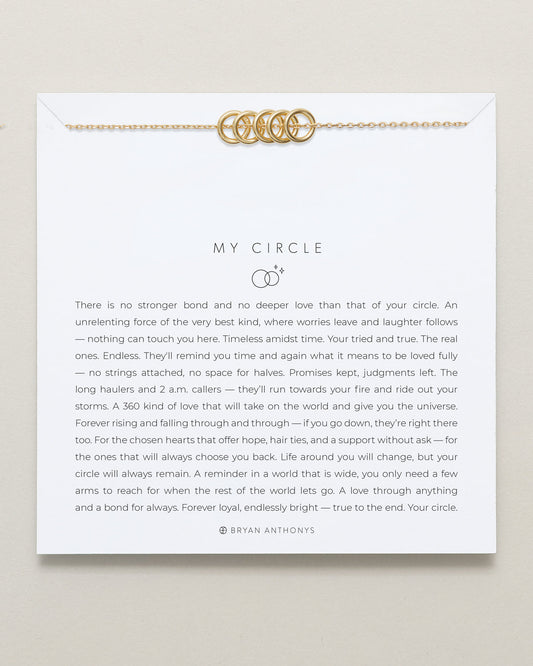 My Circle Dainty Necklace