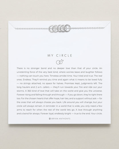 My Circle Dainty Necklace