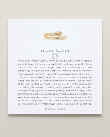 Begin Again Ring