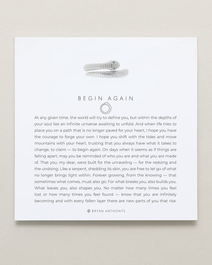 Begin Again Ring