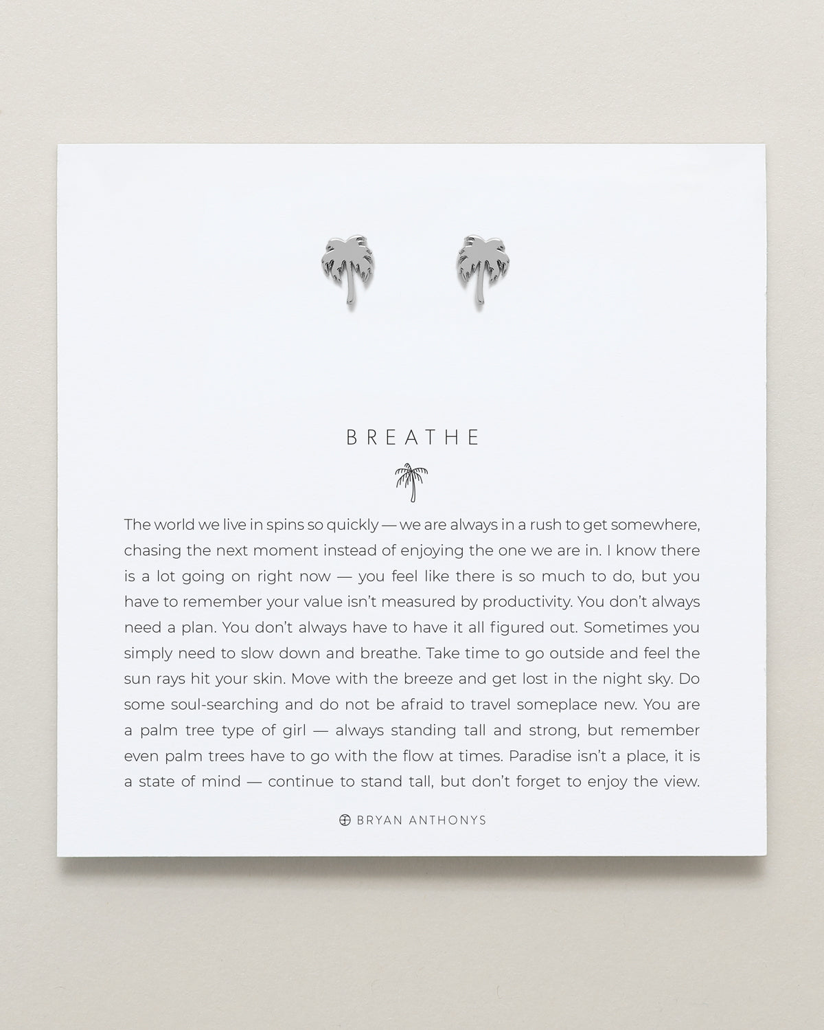 Breathe Icon Earrings