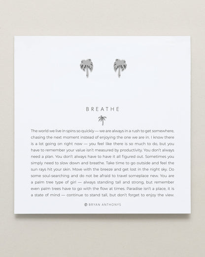 Breathe Icon Earrings