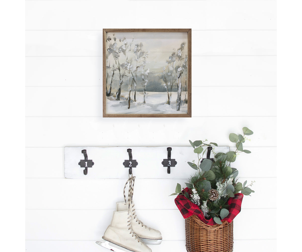 Kendrick Home Snowy Winter Trees By Katrina Pete