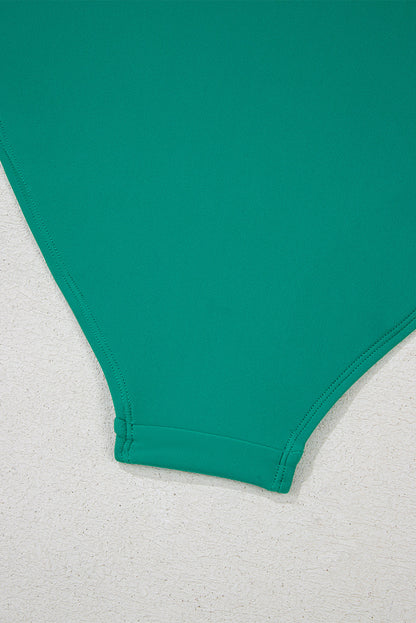 Threaded Pear Cora Patchwork High Waisted Bikini